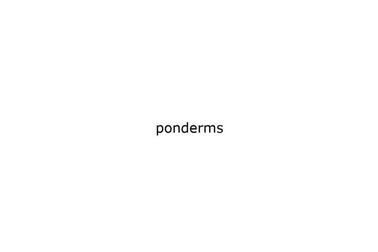 ponderms