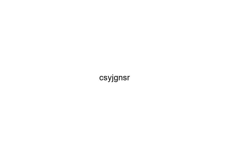 csyjgnsr 1