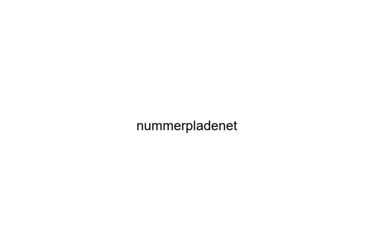 nummerpladenet 1