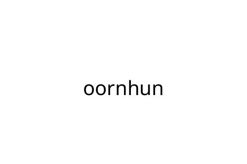 oornhun
