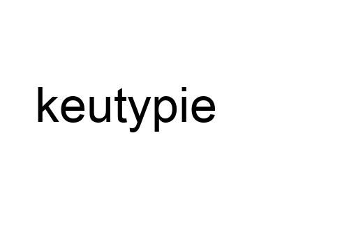 keutypie