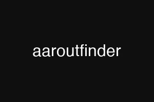 aaroutfinder