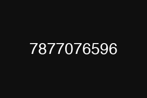 7877076596