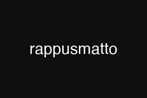 rappusmatto