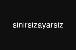 sinirsizayarsiz