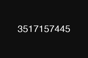 3517157445