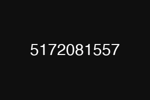 5172081557